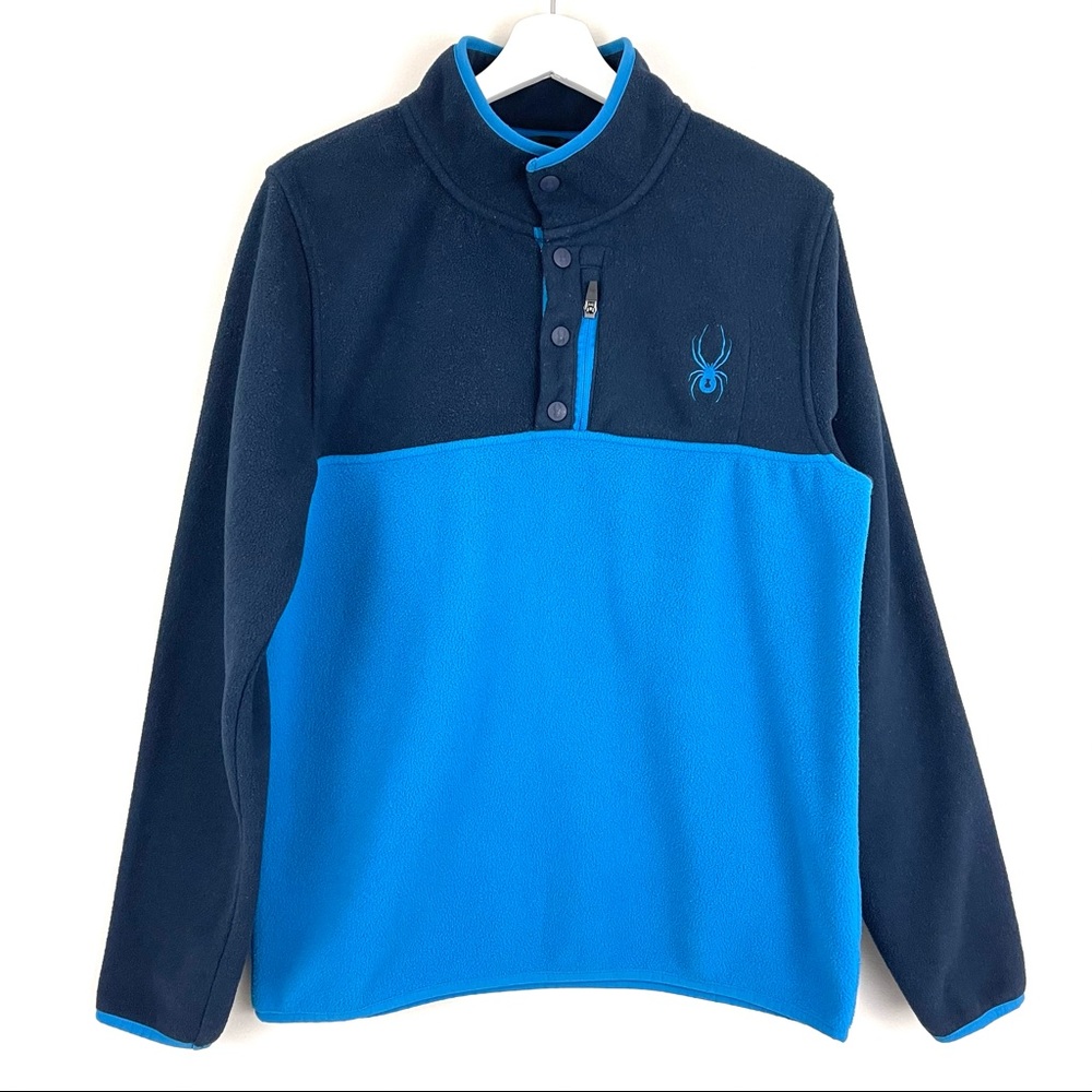 Spyder Snap Button 1/4 Fleece Pullover